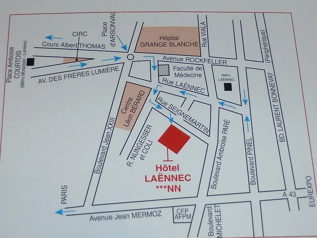 Hotel Laennec Lyon